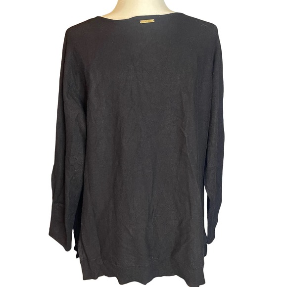 Michael Kors Black Sweater Long Sleeve SZ XL RN 111818 - Picture 7 of 9